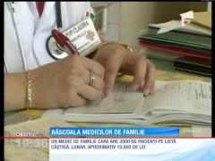 Medicii de familie doresc mărirea de 25 la sută