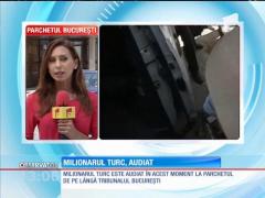 Milionarul turc ce a luat pe capotă un poliţist este audiat