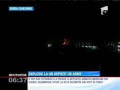 Explozie la un depozit al armatei americane, situat în apropiere de Tokyo
