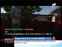 Un preot şi-a pus numărul de înmatriculare Iisus