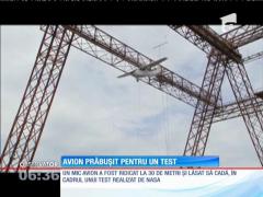 Avion prăbuşit pentru un test realizat de NASA