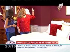 SPECIAL! Forma pieselor de mobilier şi locul în care sunt aşezate pot provoca dureri de cap şi insomnii