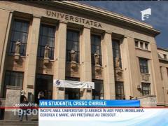 Studenţii aruncă în aer preţurile chiriilor în marile centre universitare