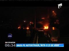 O autostradă din Franţa a fost blocată de nomazi