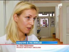 Un caz la 20.000! O mămică de 21 de ani a adus pe lume tripleţi obţinuţi în mod natural