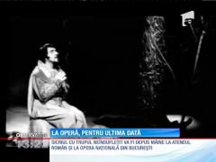 Baritonul Dan Iordăchescu, la Operă pentru ultima dată