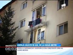 A scăpat cu viață după ce a căzut de la 9 metri înălțime