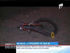 Botoşani: Un adolescent de 15 ani a fost spulberat de un bolid care gonea cu 100 de kilometri pe oră