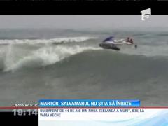 Salvamar salvat de la înec de mai mulți turiști