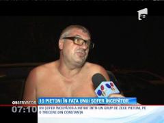 10 oameni puteau să-și piardă viața din cauza unui șofer începător