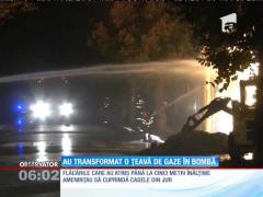 Explozie pe o stradă din Ploiești