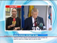 Sorin Oprescu a fost reţinut de DNA pentru luare de mită