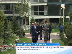 Ion Ţiriac vrea să își lase averea fundaţiilor de caritate