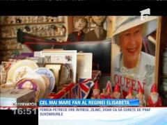 Cel mai înfocat fan al Reginei Elisabeta