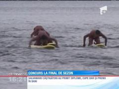 Cei mai buni salvamari s-au întrecut pe litoral