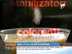 Sare la plic! Conținutul pachetelor de supă instant