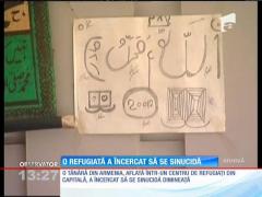 O tânără refugiată din Armenia a încercat să se sinucidă