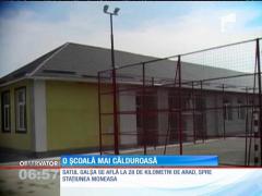 Școala din satul Galşa, mai călduroasă datorită unui proiect non-guvernamental