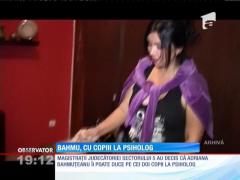 Adriana Bahmuţeanu îşi poate duce copiii la psiholog