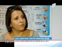 Lege sănătoasă contra mâncării false