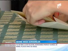 Revine moda scrisorilor