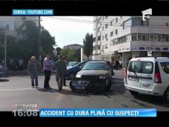 Violatorii din Valsui, implicaţi într-un accident rutier în drum spre judecătorie
