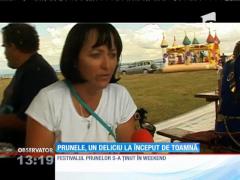 Prunele sunt un deliciu la început de toamnă