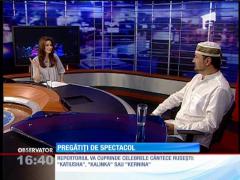 Spectacolul celebrului Cor al Armatei Roşii