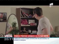 SPECIAL! Femeile preferă bărbaţii cu puţină burtă