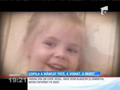 Un copil a murit în Călăraşi, la trei ore după ce a ajuns la spital! Fetiţei de trei ani i s-a făcut rău de la o conservă