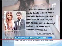 Imagini INTERZISE! Bianca Drăgușan și Victor Slav în ipostaze FIERBINȚI!
