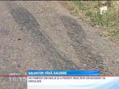 Un pompier din Vaslui şi-a pierdut viaţa într-un accident de circulaţie