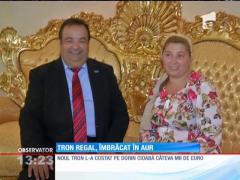 Ce și-a comandat Dorin Cioabă, regele romilor de pretutindeni. Cât a costat achiziția, inspirată de stilul lui Ludovic al XVI-lea