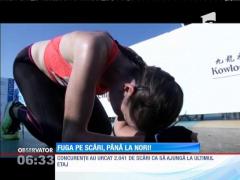 Zgârie nor transformat în ”pistă de atletism”