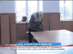 A doua săptămână de şcoală a început tot cu renovări