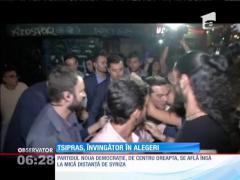 Partidul condus de Alexis Tsipras a câştigat alegerile parlamentare din Grecia