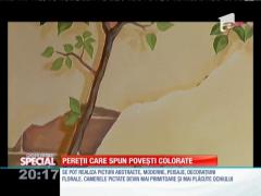 Special! Pictura pe perete, ultima tendinţă în materie de decoraţiuni interioare a casei