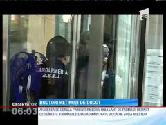 Şapte membri ai reţelei de medici şi farmacişti care falsificau reţete au fost reţinuţi