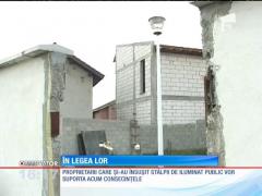 Lumină din bani publici pentru mai multe proprietăți private