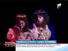 Celebrul musical "Frumoasa şi bestia" ajunge în România