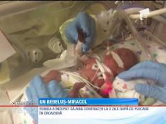 Un bebeluș-miracol! S-a născut în timpul unei croaziere în Caraibe