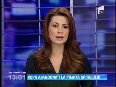 Doi copii abandonaţi la poarta Spitalului Judeţean Baia Mare