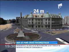 Senatorii au aprobat amplasarea unei cruci de dimensiunile unui bloc de 8 etaje în centrul Capitalei!