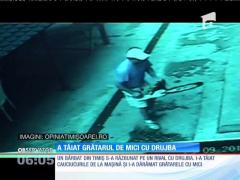 Un bărbat din Timișoara s-a răzbunat pe un rival cu drujba