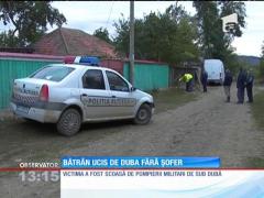 Bătrân ucis de o dubă fără şofer!