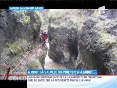 Update / Un turist israelian a murit luat de o viitură în Munţii Făgăraş