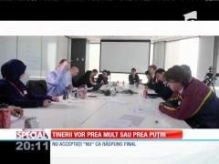 SPECIAL! Tinerii vor prea mult sau prea puțin când vine vorba despre alegerea carierei