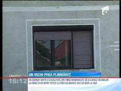 Un bărbat din Timiș ia la rând casele vecinilor şi intră peste ei