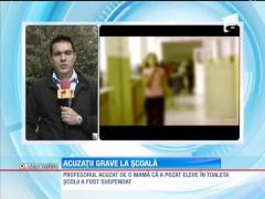 Profesor de la o şcoală din România, suspectat că fotografia eleve în baie. INSPECTORATUL - în ALERTĂ!