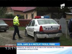 Bărbatul care şi-a mutilat fiicele a fost prins de poliţişti